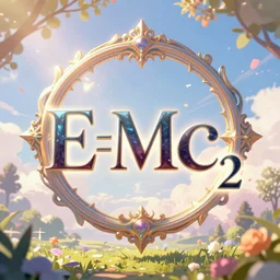 E=mc2, intricate, elegant, fantasy, highly detailed, digital painting, concept art, sharp focus, illustration, beautiful volumetric lighting, epic light, artstation, magic hour lighting, colorful, sunshine, springtime, art by Sylvain Sarrailh