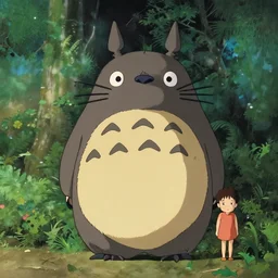 a film still from, my neighbor totoro