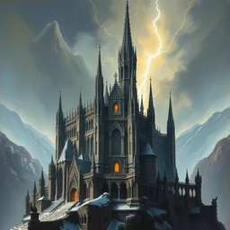 an intricate oil painting of anor londo from dark souls, volumetric lightning, soft brush, trending on artstation, detailed, davinci, vermeer, rembrandt, very beautiful