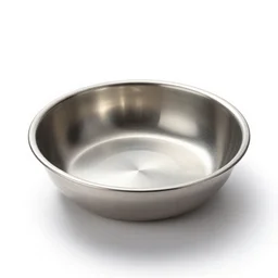 industrial butter dish, commercial catalog photo, isolated on a pure white background, centered, entire object in frame, sharp focus, soft studio lighting