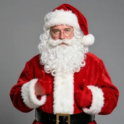 simon pegg as santa claus, portrait photography 4 k