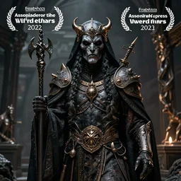 a lich ruling over the undead empire, portrait photography, associated press award winning photo