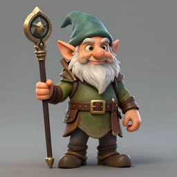 a portrait of my next DND gnome character , concept art, DND, trending on artstation 3D.