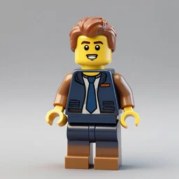 a 3 d render of a saul goodman lego