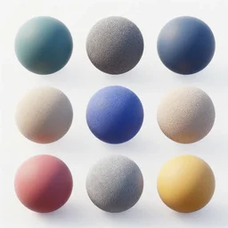 array of orbs rendered in 3 d made of silicone. blender texture pack, textures, cgsociety, artstation, sketchfab