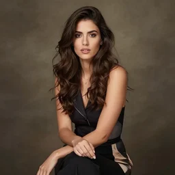 beautiful brunette argentinian - italian girl professional photo shoot scant classic painting