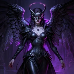 alterd carbon, angel protecting woman, vampre the masquerade, neon, detailed intricate render, dark atmosphere, detailed illustration, hd, 4 k, digital art, overdetailed art, surrealistic, by greg rutkowski, by loish, complementing colors, trending on artstation, deviantart