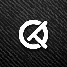 logo carbon, negative, vector, icon, simple, mark