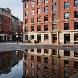 boston, reflections, very high details by william turner art, greg rutkowski and alphonse mucha, trending on artstation, very very detailed, masterpiece