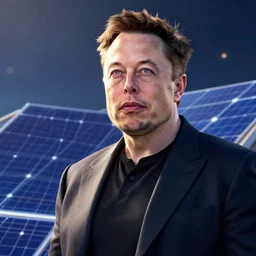 incredible, mindblowing beautiful elon musk, matte painting, artstation, solar punk, cgsociety, dramatic lighting, concept art, octane render, arnold 3 d render