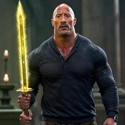 Dwayne Johnson in Harry Potter world