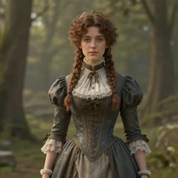 victorian woman, 8 k, unreal engine, trending on artstation, style of mark ryden