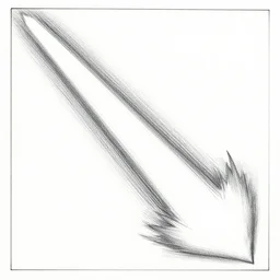 manga drawing of a powerful energy beam