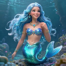 joe biden as a charming mermaid dreamlike with jewelry, character art, hyperdetailed, 8 k realistic, frostbite 3 engine, cryengine, dof, trending on artstation, digital art