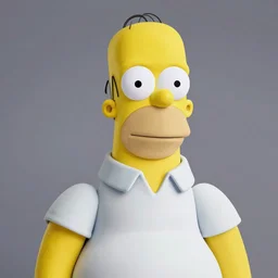 A hyper realistic photo of Homer Simpson in real life. Extremely detailed. Beautiful. 4K. Award winning