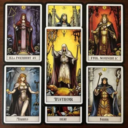 Dungeon and Dragons tarot cards