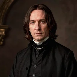 Tom Hardy as Severus Snape, portrait, photography