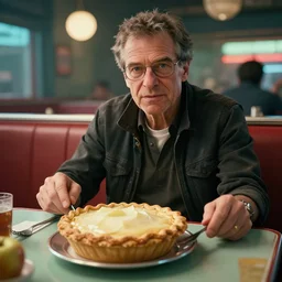 carl sagan in a diner with apple pie. cyberpunk 2 0 7 7. cp 2 0 7 7. 3 8 4 0 x 2 1 6 0