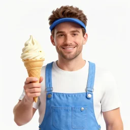 rob lowe as ice cream cone man