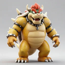 king bowser in a mech suit, unreal engine, octane render, concept art, highly detailed, realistic, raytraced, 8 k trending on artstation, beeple, 3 d render, digital art, nintendo art, fortnite, super mario