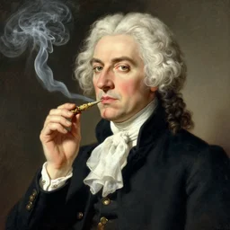Leonhard Euler smoking weed