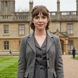 Helene Fischer in downton Abbey, movie still, 8k, HD