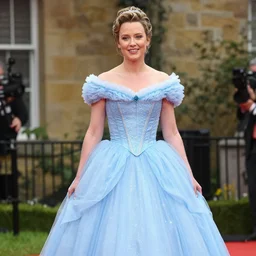 tucker carlson, dressed like a princess