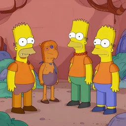 the simpsons in prehistoric times