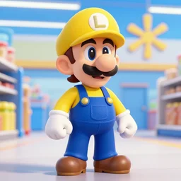 waluigi at walmart