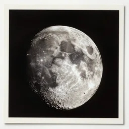 a postcard sent by somebody holidaying on the moon - W768