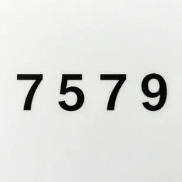 4 0 7 5 6 0 5 4 7 9