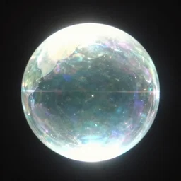 a glowing ethereal orb, lens flare, black background, vfx, 3 5 mm, vhs