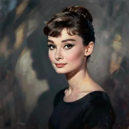 audrey hepburn art by edgar degas