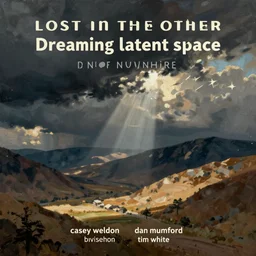 lost in the other side of nowhere, digital painting. dreaming latent space. casey weldon. digital render. dan mumford. surrealism. tim white. retro. bruce pennington.