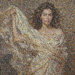 photo of a gorgeous young woman in the style of Guy Denning, draped in flowing fabric, warm impasto brush strokes, realistic, sharp focus, 8k high definition, insanely detailed, intricate, elegant, art by Tim Okamura and Jeremy Mann