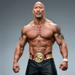 Dwayne Johnson as The American Rock