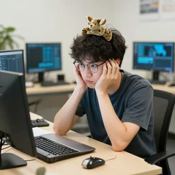 game developer losing his mind