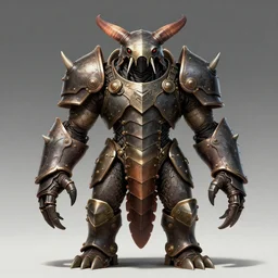armoured warrior limpet humanoid monster, symmetrical, highly detailed, digital art, limpet themed armour, sharp focus, trending on art station, ambient lighting, kentaro miura art style