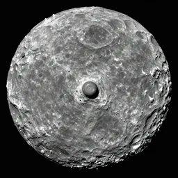 Panoramic picture from mercury, circa 2254