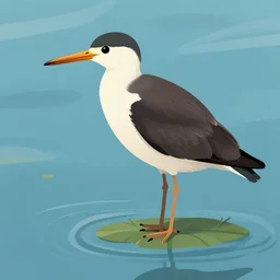 digital art, fishing bird
