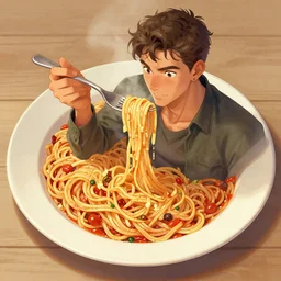 🍝, artstation, greg rutkowski, digital art cinematografica, ben bocquelet