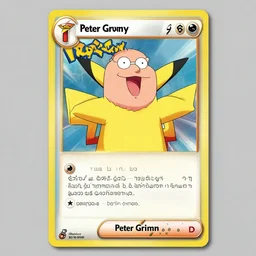 peter griffin pokemon card