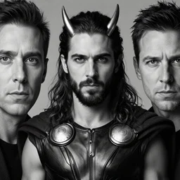 Black Thor, award winning photography, perfect faces
