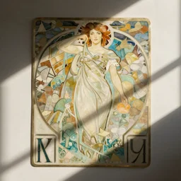 artwork by mandy jurgens and mucha