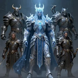 frost warlord with frost crown concept, beksinski, age of sigma art, frank franzetta, ruan jia, dark soul armor concept, trending on artstation, wayne barlowe, adrian smith fantasy art, elden ring art, the hobbit art, lord of the ring art, infinity blade armor