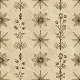 pattern, organic, micro elements, high detail, label design