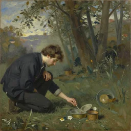 painting by julius paulsen