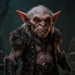 portrait, a goblin from dungeons and dragons, dramatic lighting, cinematic, establishing shot, extremely high detail, foto realistic, cinematic lighting, post processed, concept art, artstation, matte painting, blizzard studio, wow, style by eddie mendoza, raphael lacoste, alex ross,