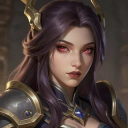 Protrait of Lina from Dota 2, high fantasy, detailed face, artstationhd, trending on artstation