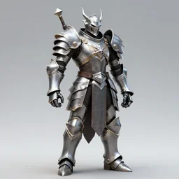 a kobold paladin in fullmetal plate that has survived trauma and loss beyond his capability of dealing with